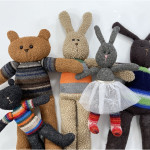 upcycled sweater pals