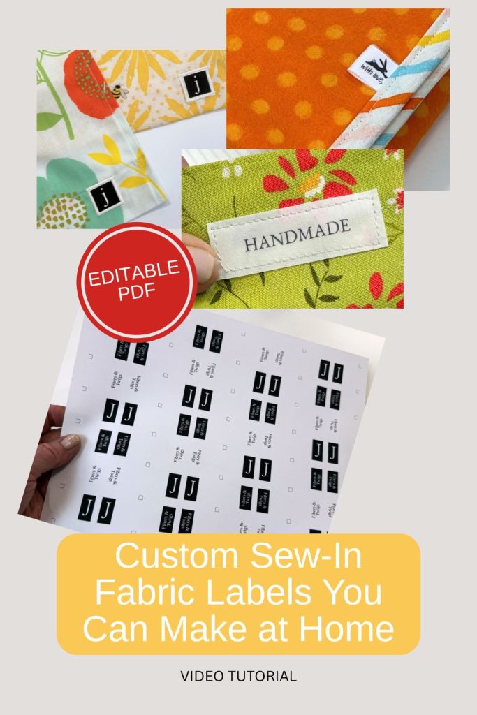 DIY CUSTOM FABRIC LABELS