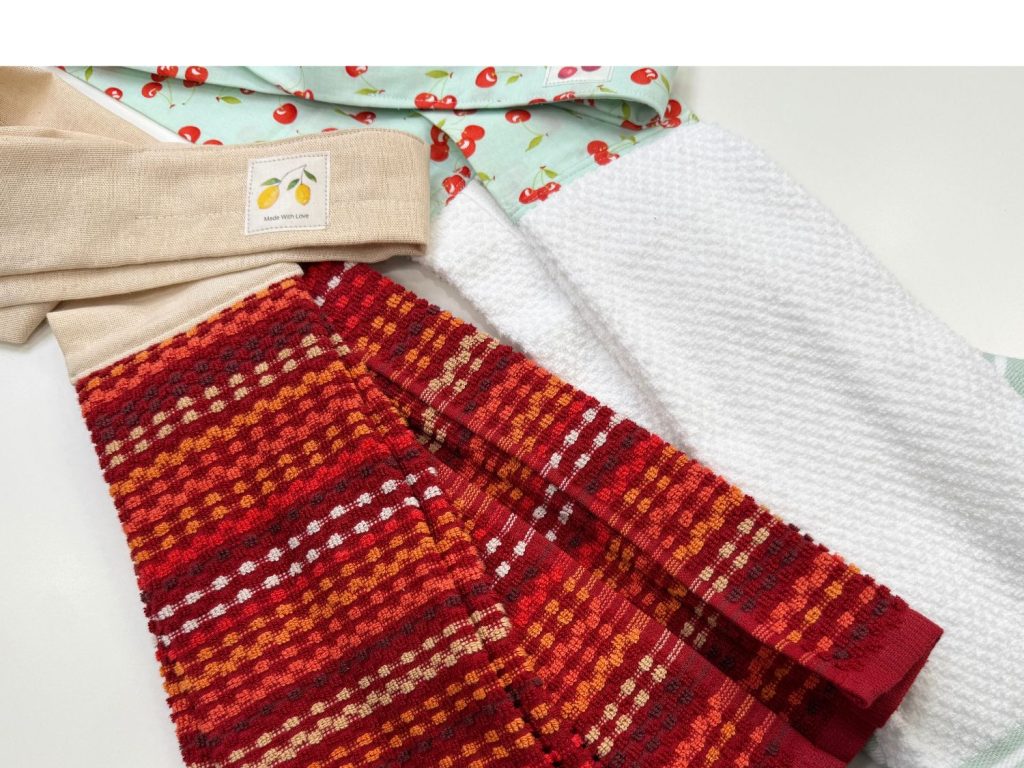DIY towl scarf