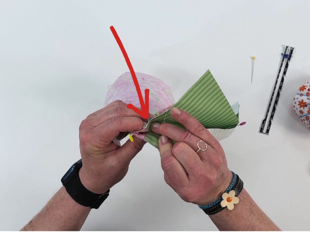 zipper trim pinning tip