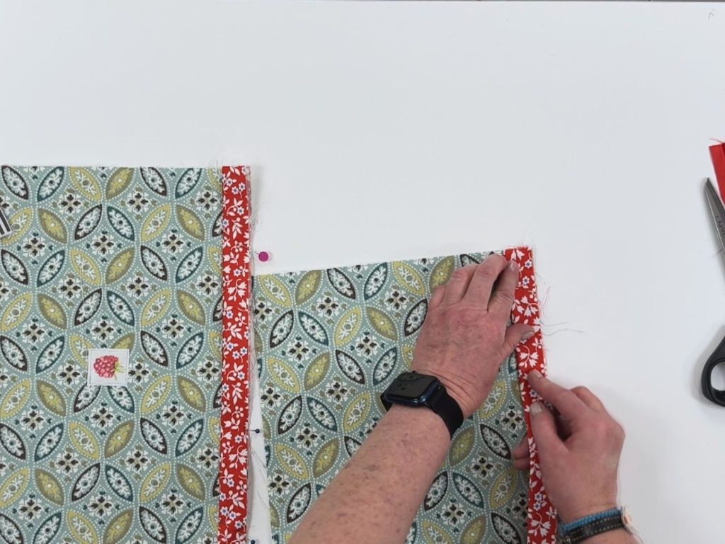 zipper trim sewing